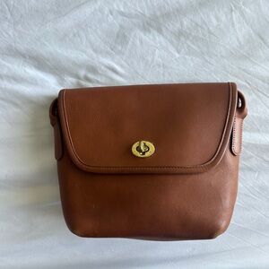 Brown Leather Crossbody Bag